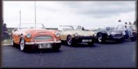 Healey 3000, Midget, Cobra.